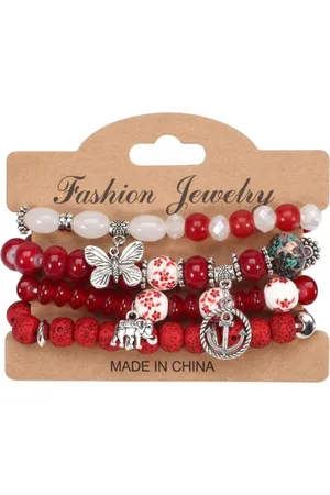 Fako Bijoux® Armband Set - Boho - Bohemian - Bedels