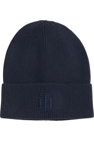 Tommy Hilfiger Modern surplus light rib beanie - dames - desert sky