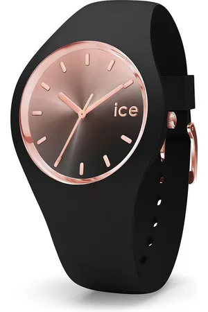 Ice-Watch Sunset IW015748 Horloge - Siliconen - Zwart - âˆ… 40 mm