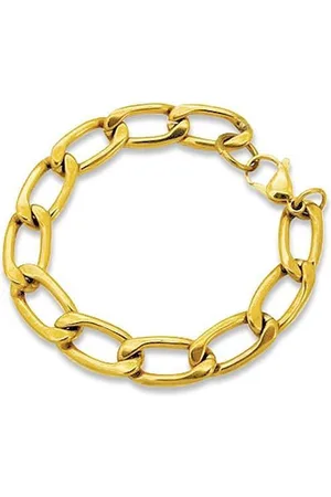 Amanto Armband Djoan - 316L Staal - Schakel - 11,5mm - 22cm