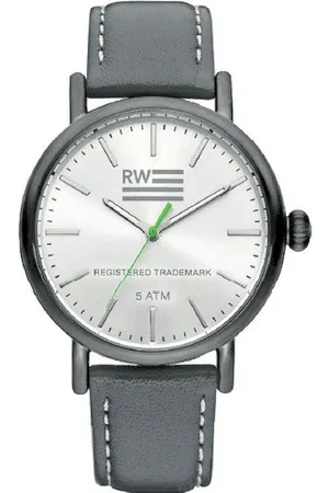 River Woods Yukon RW420027 Horloge - Leer - Grijs - ?? 42 mm