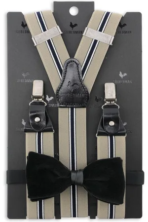 Sir Redman Bretels met strik - bretels combi pack Velvet Nicolai