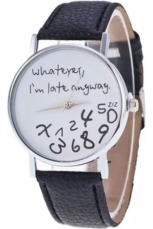 Fako Bijoux® Horloge - Whatever, I