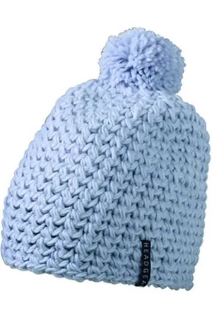 Myrtle Beach Unisex Eenkleurige Gehaakte Muts met Pompom