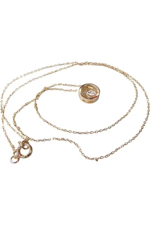 Christian 14 karaat gouden ketting met hanger cirkel
