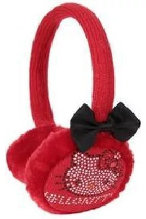 Hello Kitty Meiden rode oorwarmers
