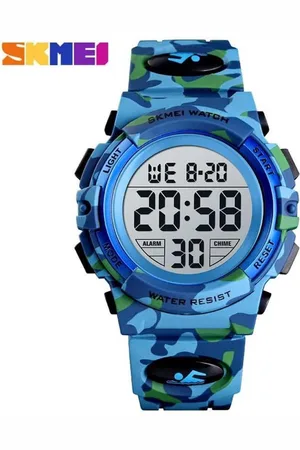 Skmei Kinderhorloge ??? Chronograaf ??? Waterdicht ??? Sports Watch Kids ??? Camouflage Blue