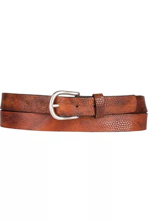 Cowboysbelt Cowboysbag - Riemen - Belt 259144 - Cognac - Maat: 80