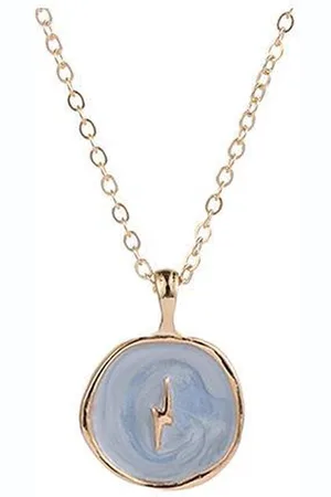 Fashion Favorite Spirit Bliksem Ketting | Goudkleurig / | 41.5 + 5 cm