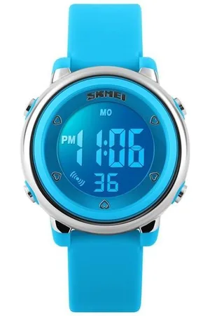 Skmei Digitaal Kinderhorloge ??? LED Display ??? Hartjes - Blauw