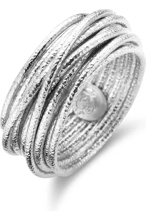 Casa Jewelry Ring Wikkel Satin - Zilver - Maat 17.25