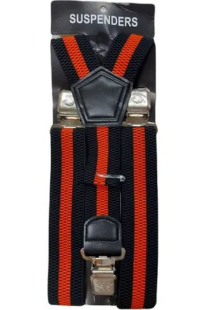Lederriemen Bretels | Kleur: | Bretels Heren Volwassenen | Stevige Clips | Sterke Clips | Brede Clips | One Size Fits All