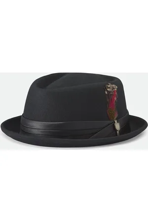 Brixton Stout Pork Pie Hoed - Black/black