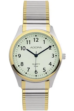 Adora Unisex horloge met neon wijzerplaat -rekband AB6356