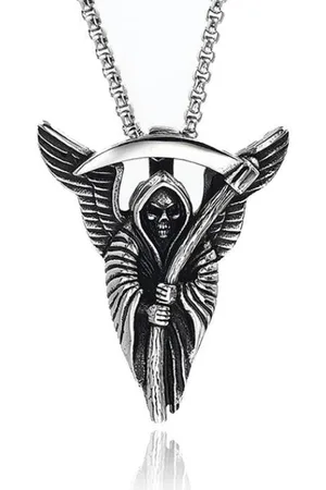 Mendes Heren ketting - Magere Hein - Zilverkleurig - Edelstaal