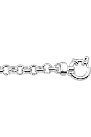 GLAMS Armband jasseron 5,5 mm - Zilver