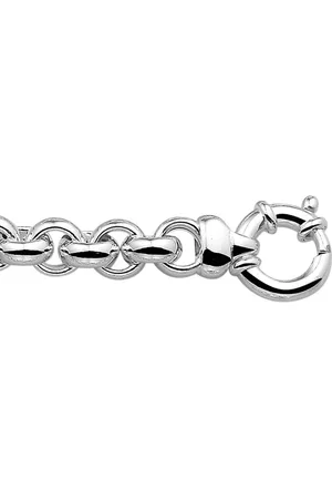 GLAMS The Jewelry Collection Armband Jasseron 10 mm - Zilver