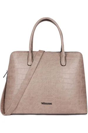 Wimona Luisa 5004 Schoudertas / Laptoptas - 15 inch - Licht Taupe