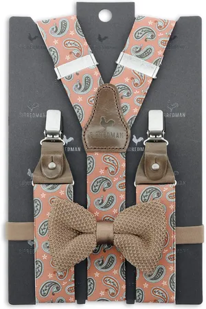 Sir Redman Bretels met strik - bretels combi pack Perfect Look