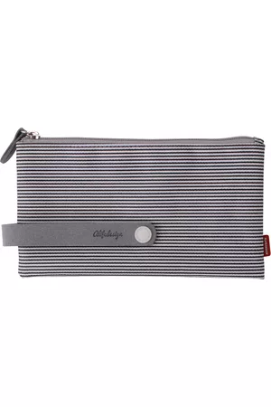 alife kickin City Clutch M, Stripe White