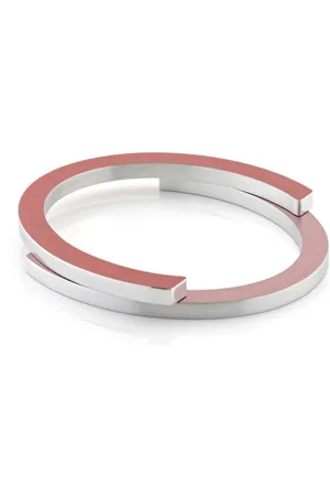 Clic! Armband Ovale C-vormen Rood Roze A23R