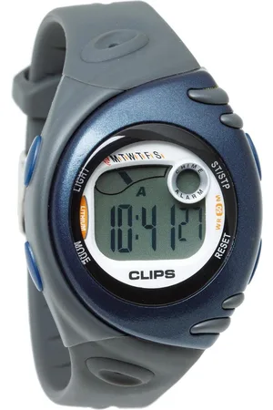 CLIPS 539-1002-94 Horloge - Rubber - Zwart - Ø 38.5 mm