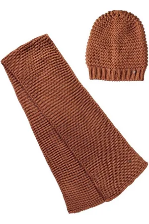 NoNo Ray Meisjes Muts en Sjaal - Puppy- Maat 134/164