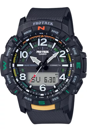 Casio Heren Horloges - Pro Trek PRT-B50-1ER Herenhorloge 50,8 mm - Zwart