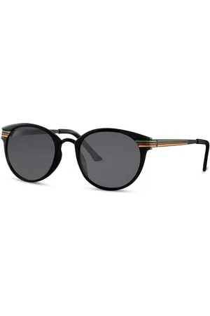 Cwi Zonnebril Ovaal Unisex Cat. 3 Zwart/groen/roze/geel