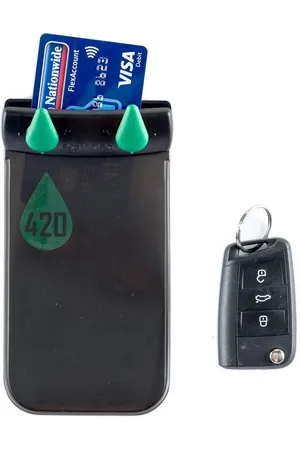 AquaPac 100% Waterdicht sleuteltasje - (stash case 420) - Donker