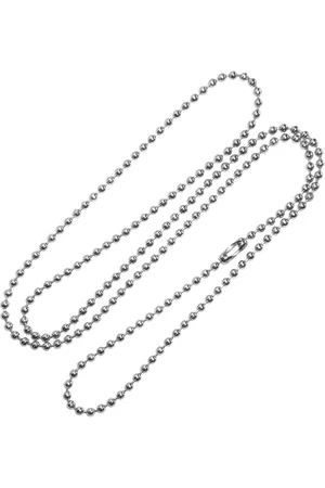 Fako Bijoux® Bolletjes Ketting - Ball Chain - RVS - Stainless Steel - 2.4mm - 70cm