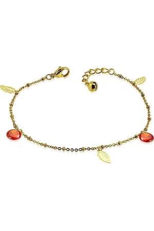 Amanto Armband Cesin - 316L Staal - Blad - 21+3cm
