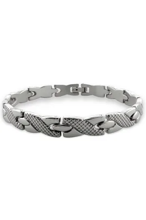 Amanto Armband Azat - 316L Staal - Kruis - 6mm - 21cm