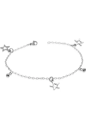 Amanto Armband Estelle Star - 316L Staal - Bedel - Ster - 17+7cm