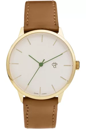 Chpo Polshorloge Nawroz Goudkleurig Wit ⌀ 40 mm - Dames en Heren