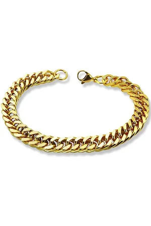 Amanto Armband Djodie G - 316L Staal - Schakel - 10mm - 20cm