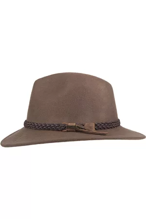 Hatland Wollen hoed voor heren - Stevenson - Zwart - maat L (59CM)