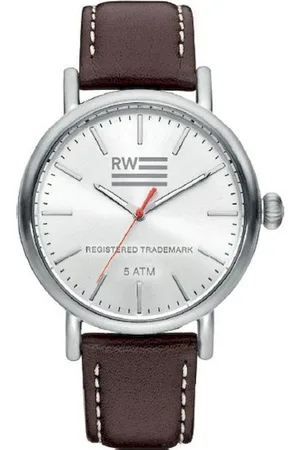 River Woods Yukon RW420026 Horloge - Leer - Bruin - ?? 42 mm