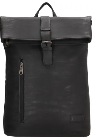 Enrico Benetti Rotterdam 66598 Laptop rugzak / businesstas rolltop rugzak 15" laptopvak