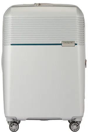 Hedgren Lineo Stripe 67 Expandable silver