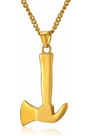 Mendes Jewels kettinghanger Gold Axe