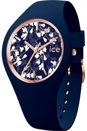Ice-Watch ICE flower IW020511 Horloge - S - Blue lily - 34mm