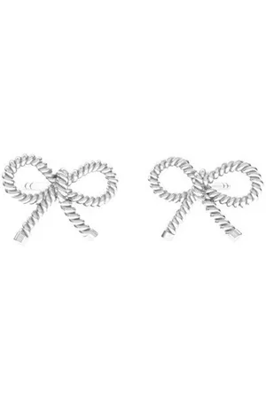 ARLIZI 1873 Oorbellen strik oorknoppen - 925 sterling