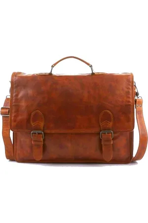 Bear Design Guus Leren Laptoptas - 15,4 inch