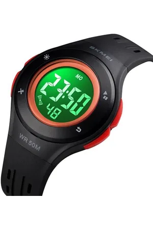 Skmei Digitaal Kinderhorloge - Multifunctioneel Horloge - Zwart