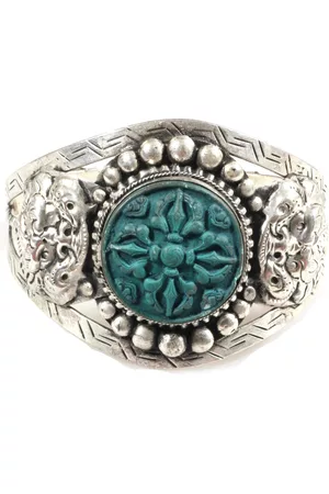 Heaven Eleven BOHO CHIQUE - bangle - half open - speksteen - 33