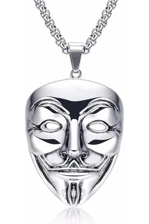 Mendes Heren ketting - V for Vendetta - kettinghanger - Staal