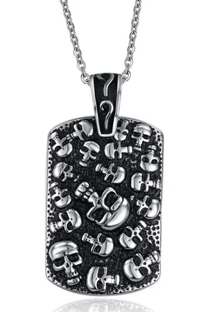 Mendes Skeleton kettinghanger met Jasseron ketting