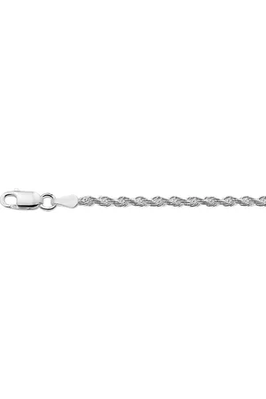 GLAMS Armband Koord 2,5 mm - Zilver