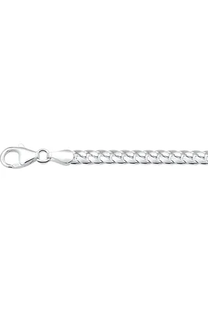GLAMS The Jewelry Collection Armband Gourmet Bol 5,3 mm - Zilver